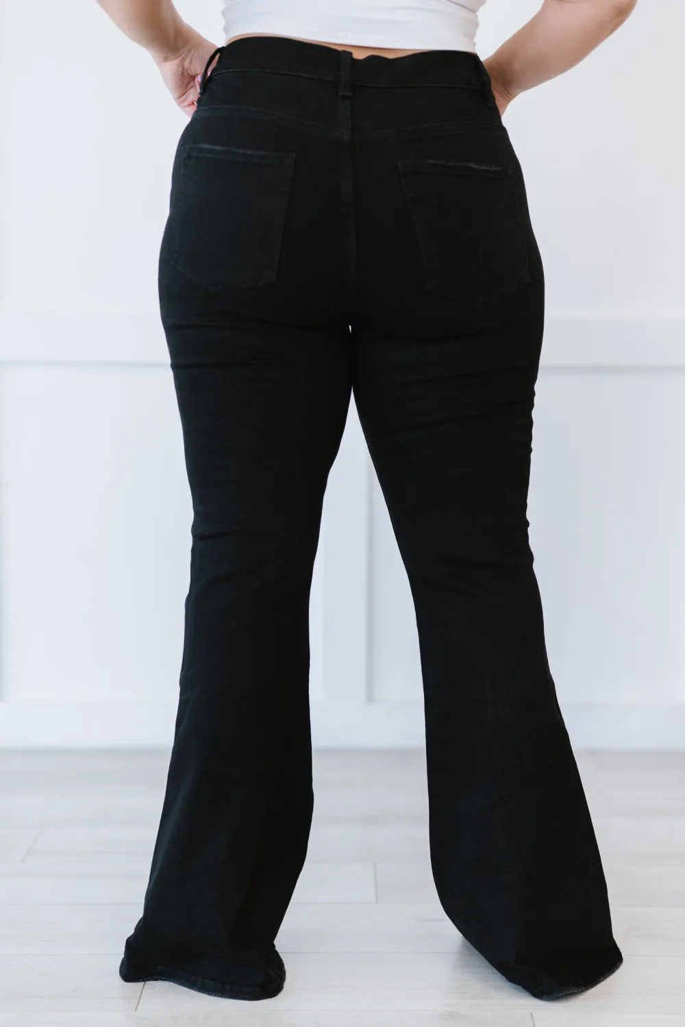 Veronica Full Size High-Rise Super Flare Jeans