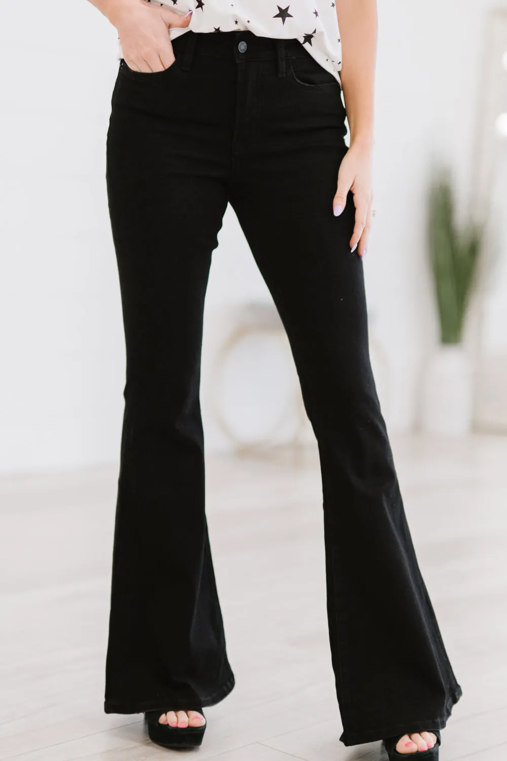 Veronica Full Size High-Rise Super Flare Jeans