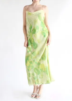 Vintage Floral Dress D0077