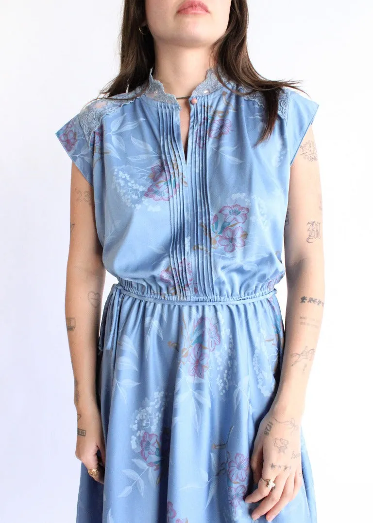 Vintage Floral Dress D0484