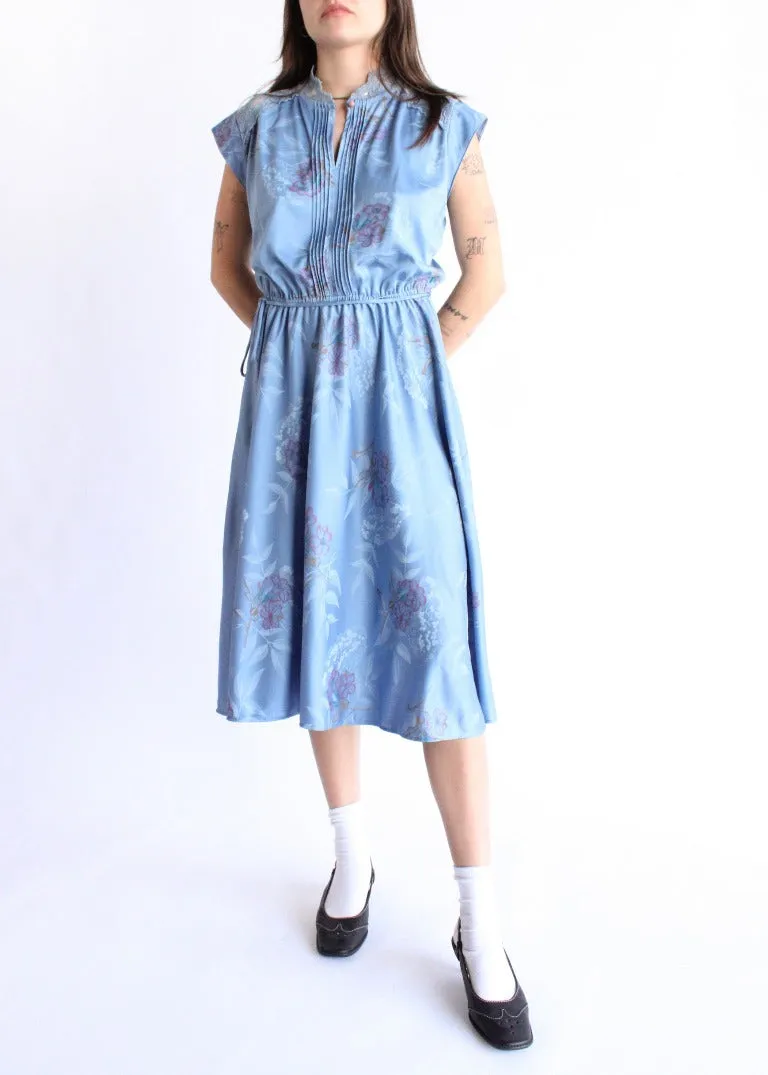 Vintage Floral Dress D0484