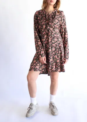 Vintage Floral Dress D0578