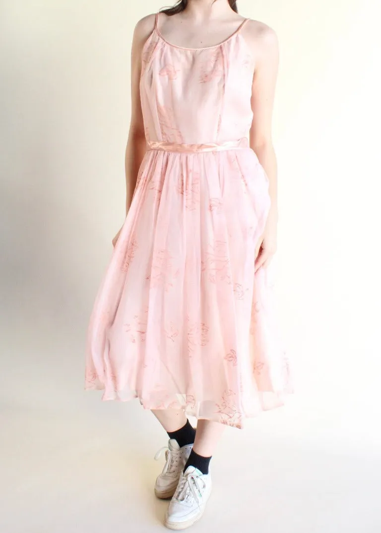 Vintage Formal Dress D0422