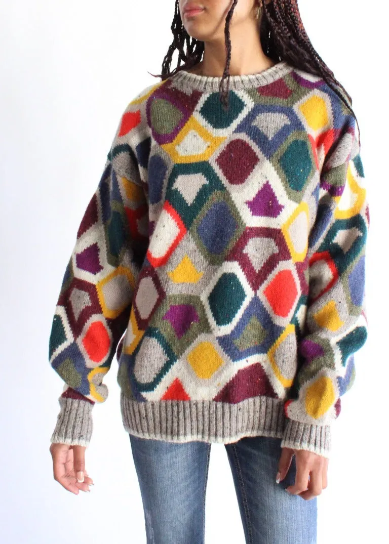 Vintage Knit Sweater S0490