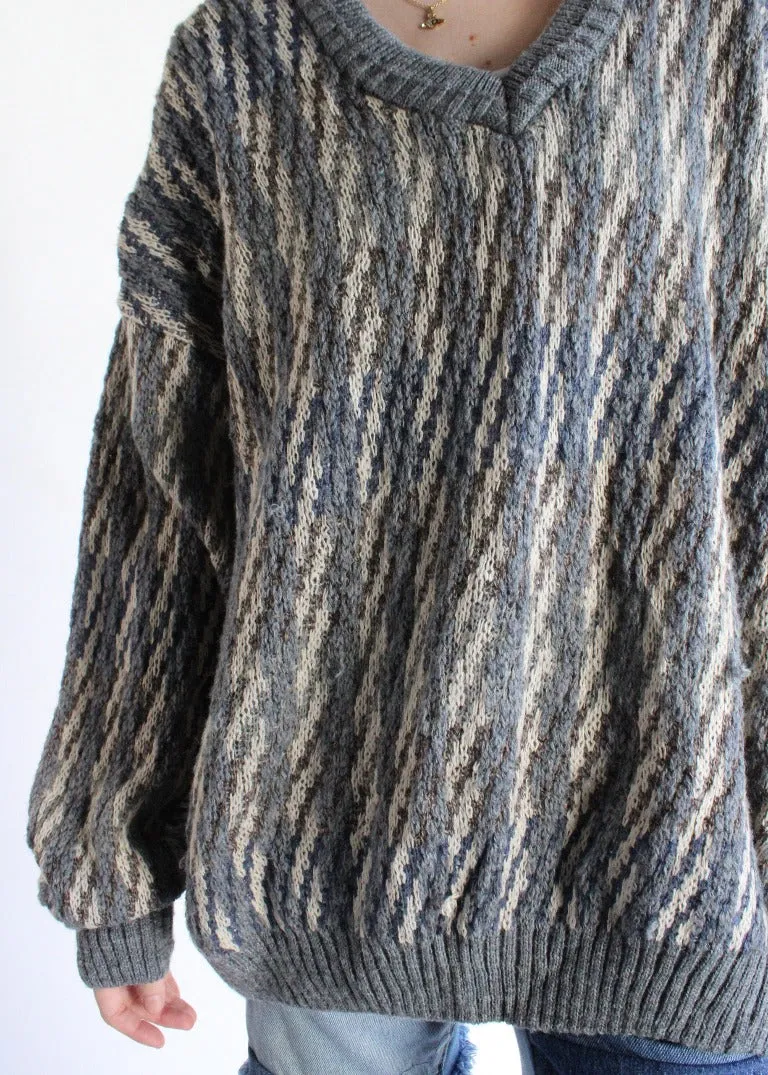 Vintage Knit Sweater S0633
