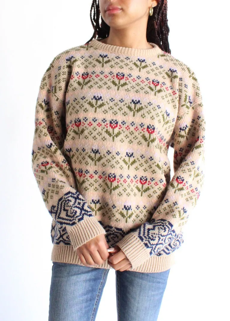 Vintage Knit Sweater S0650
