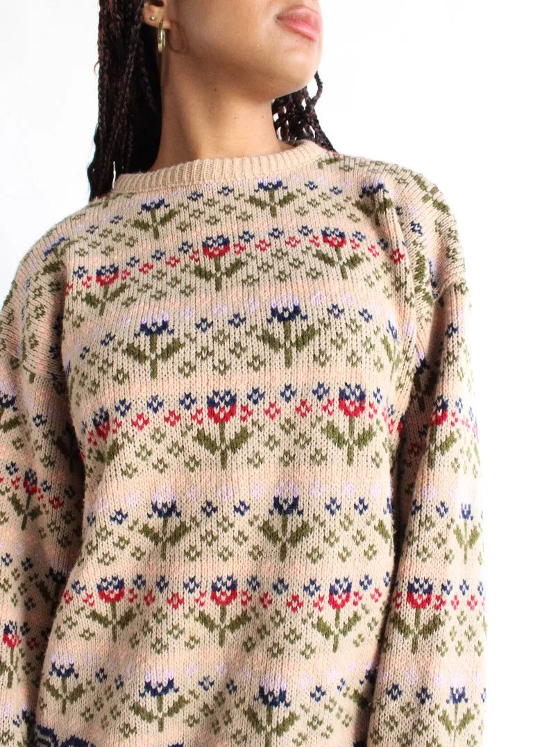 Vintage Knit Sweater S0650