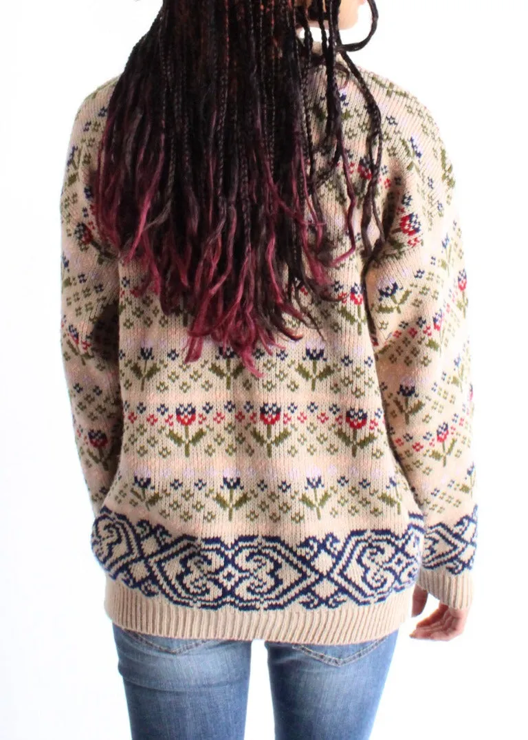 Vintage Knit Sweater S0650