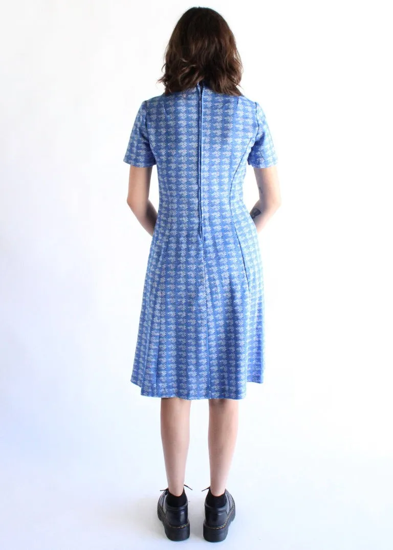 Vintage Printed Dress D0150