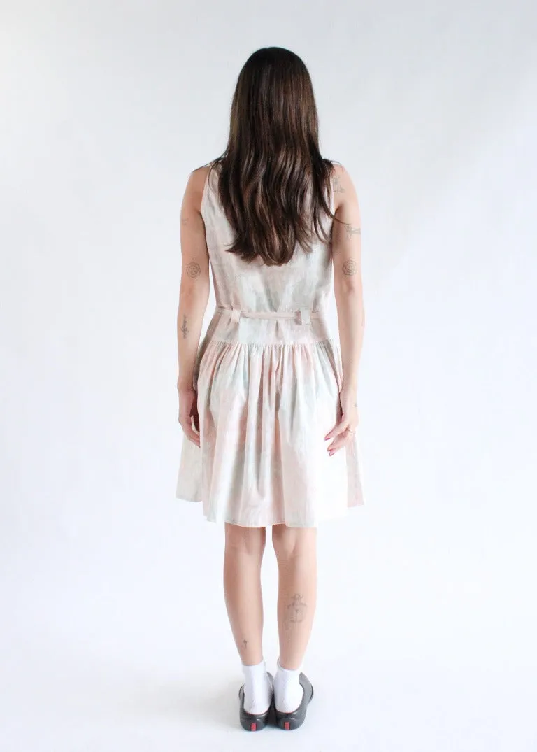 Vintage Printed Dress D0247