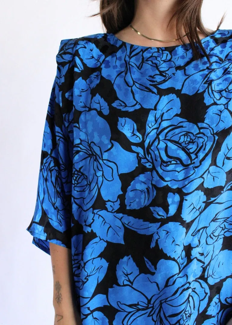 Vintage Silk Dress D0553