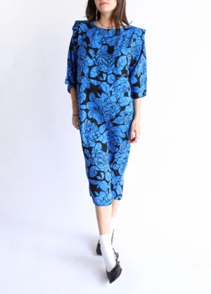 Vintage Silk Dress D0553