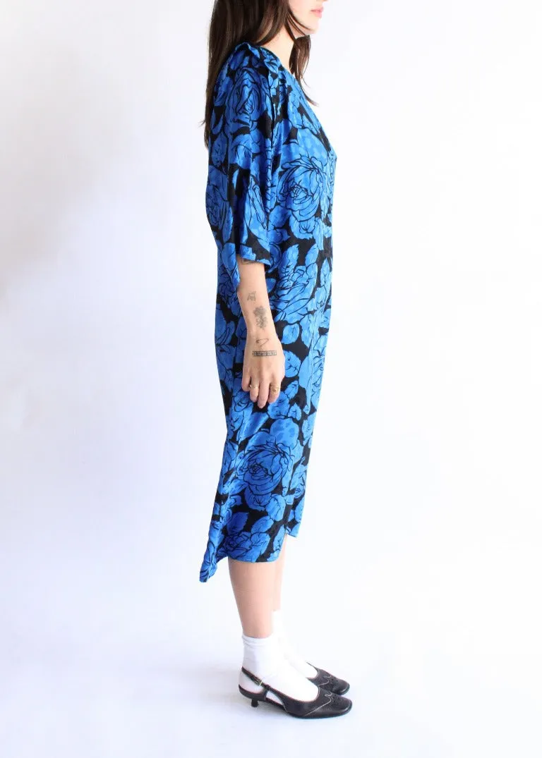 Vintage Silk Dress D0553
