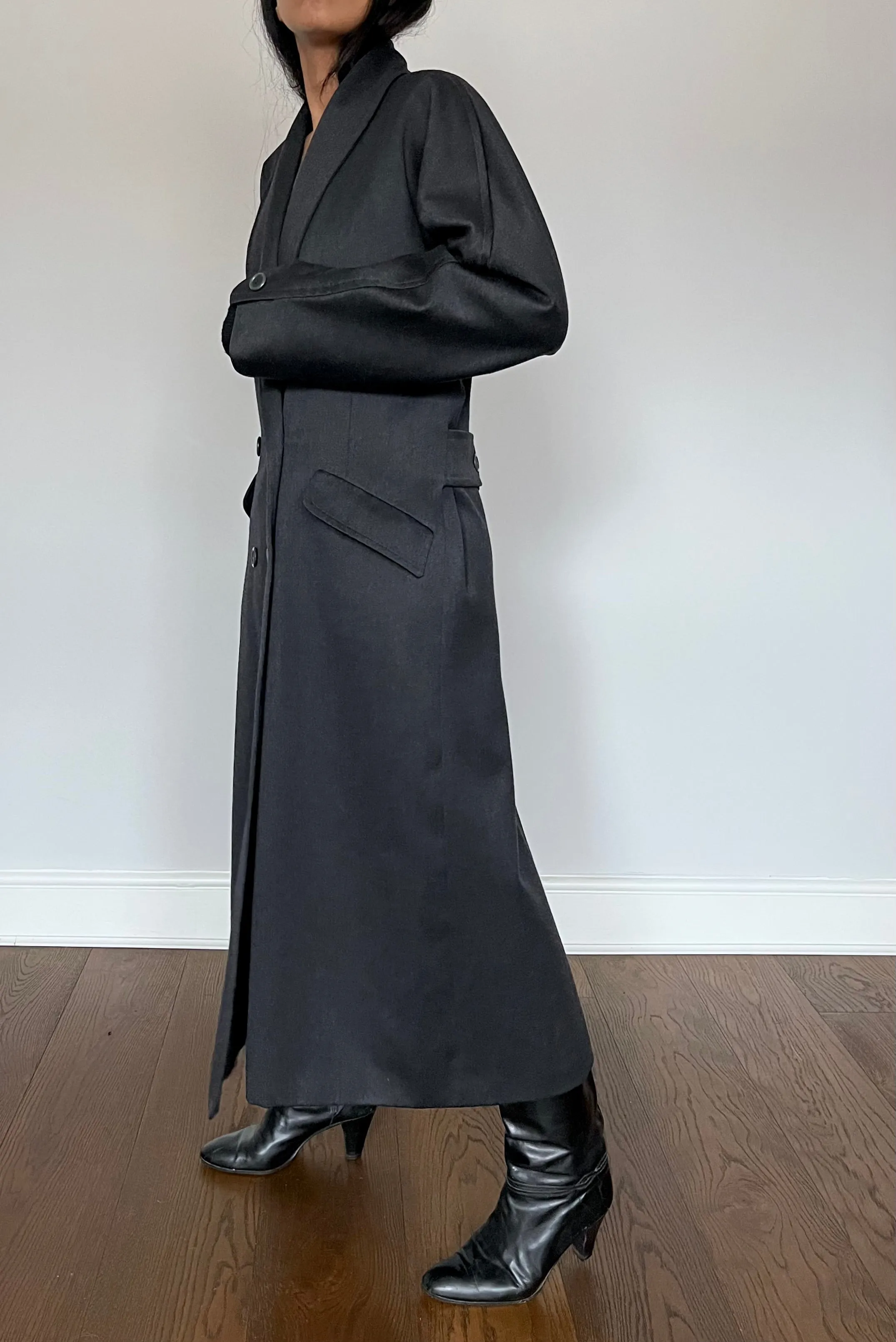 Vintage Wool Maxi Coat