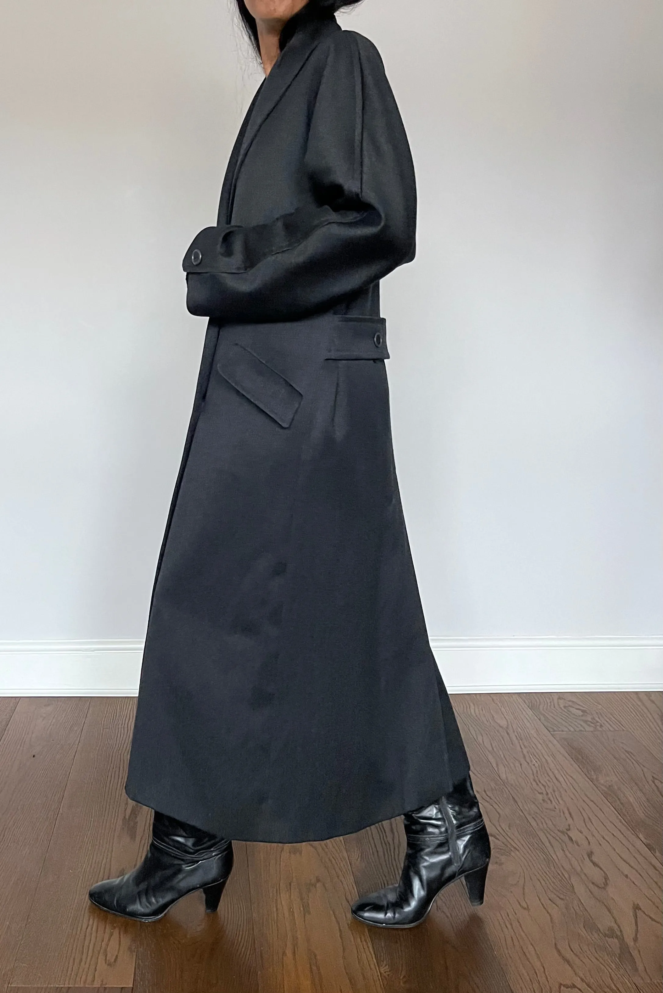 Vintage Wool Maxi Coat