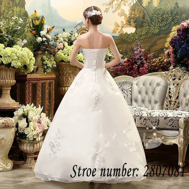 Wedding Dress White Princess Bride Gowns