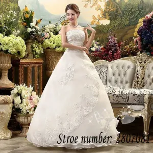 Wedding Dress White Princess Bride Gowns