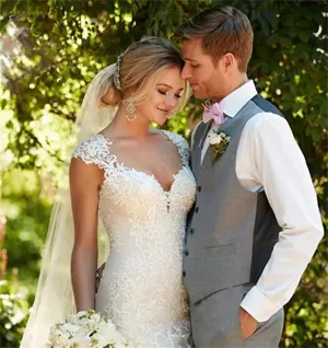 Wedding Guest Dresses: Wedding Dress Backless Cap Sleeve Trumpet Bride Dresses