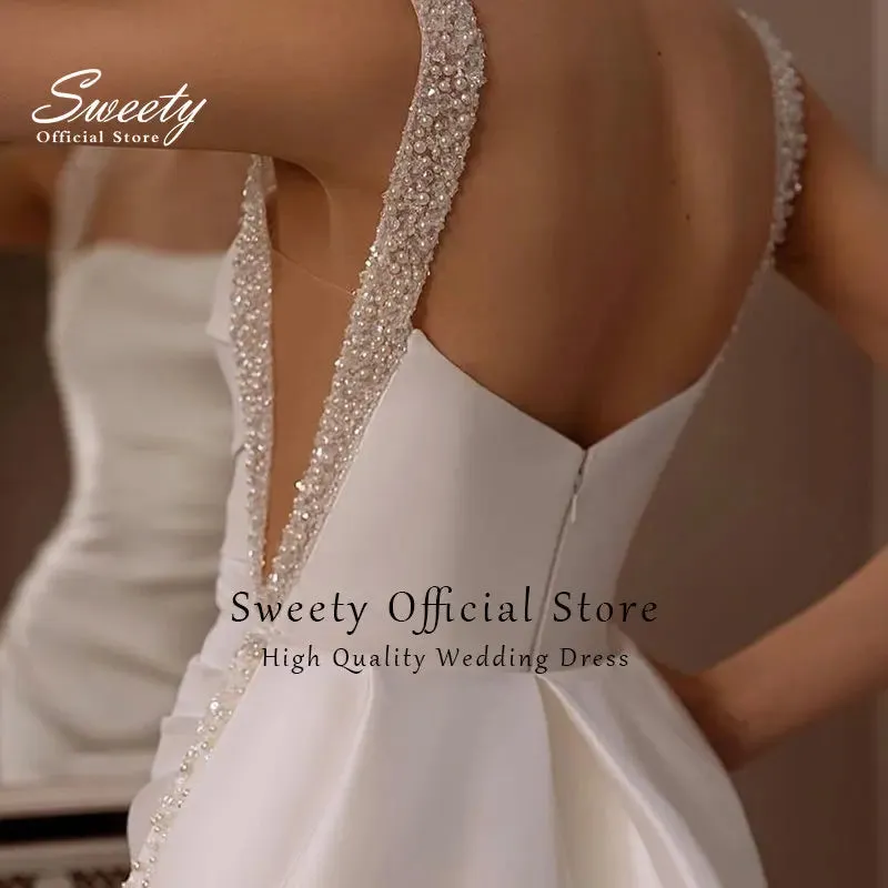 Wedding Guest Dresses: Wedding Dress Bead Organza With Embroidery
