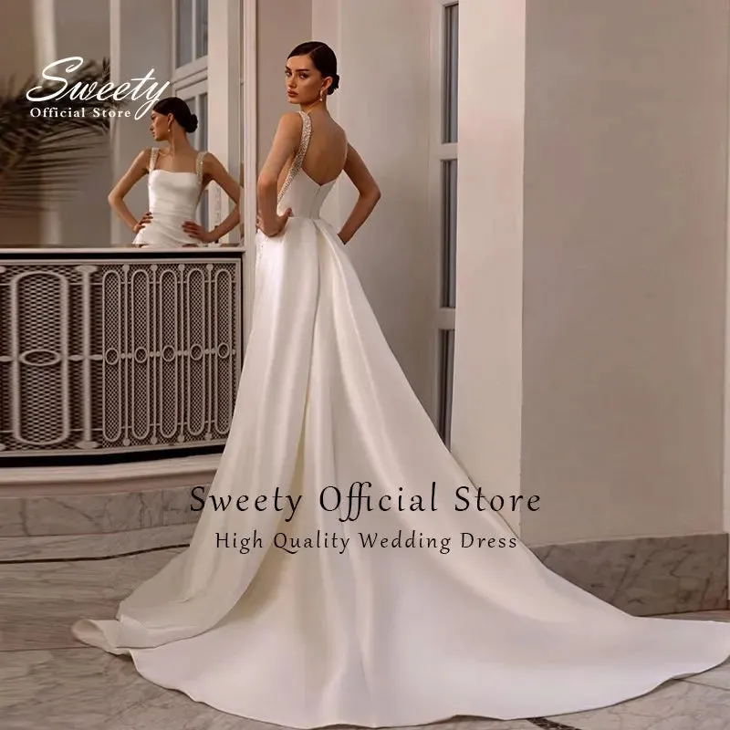 Wedding Guest Dresses: Wedding Dress Bead Organza With Embroidery