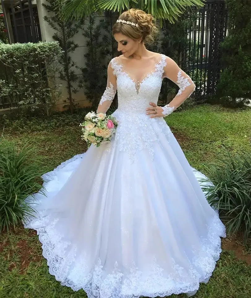 Wedding Guest Dresses: Wedding Dress Robe Mariage Bohemian Long Sleeve