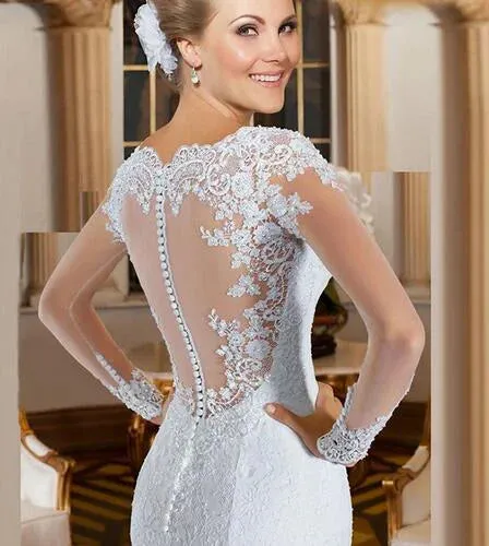 Wedding Guest Dresses: Wedding Dress Small Pearls Beaded Embroidery