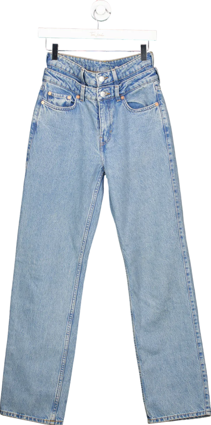 Weekday Blue Dio Jeans UK W26