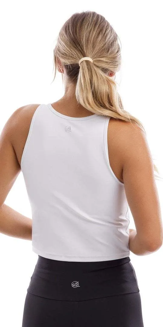 White Crop Top