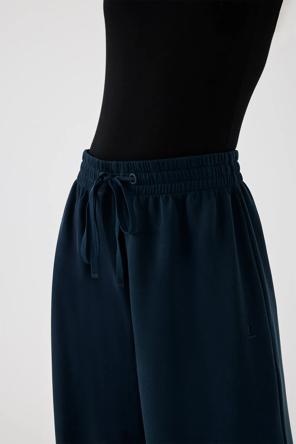Wide Leg Track Bottom