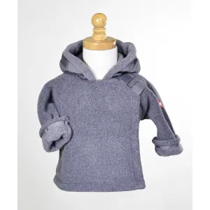 Widgeon Warmplus Fleece Favorite Jacket, Wrap Close, Hood - Heather Gray