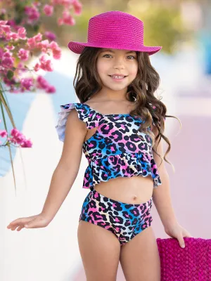Wild Waves Leopard Two-Piece Swimsuit
