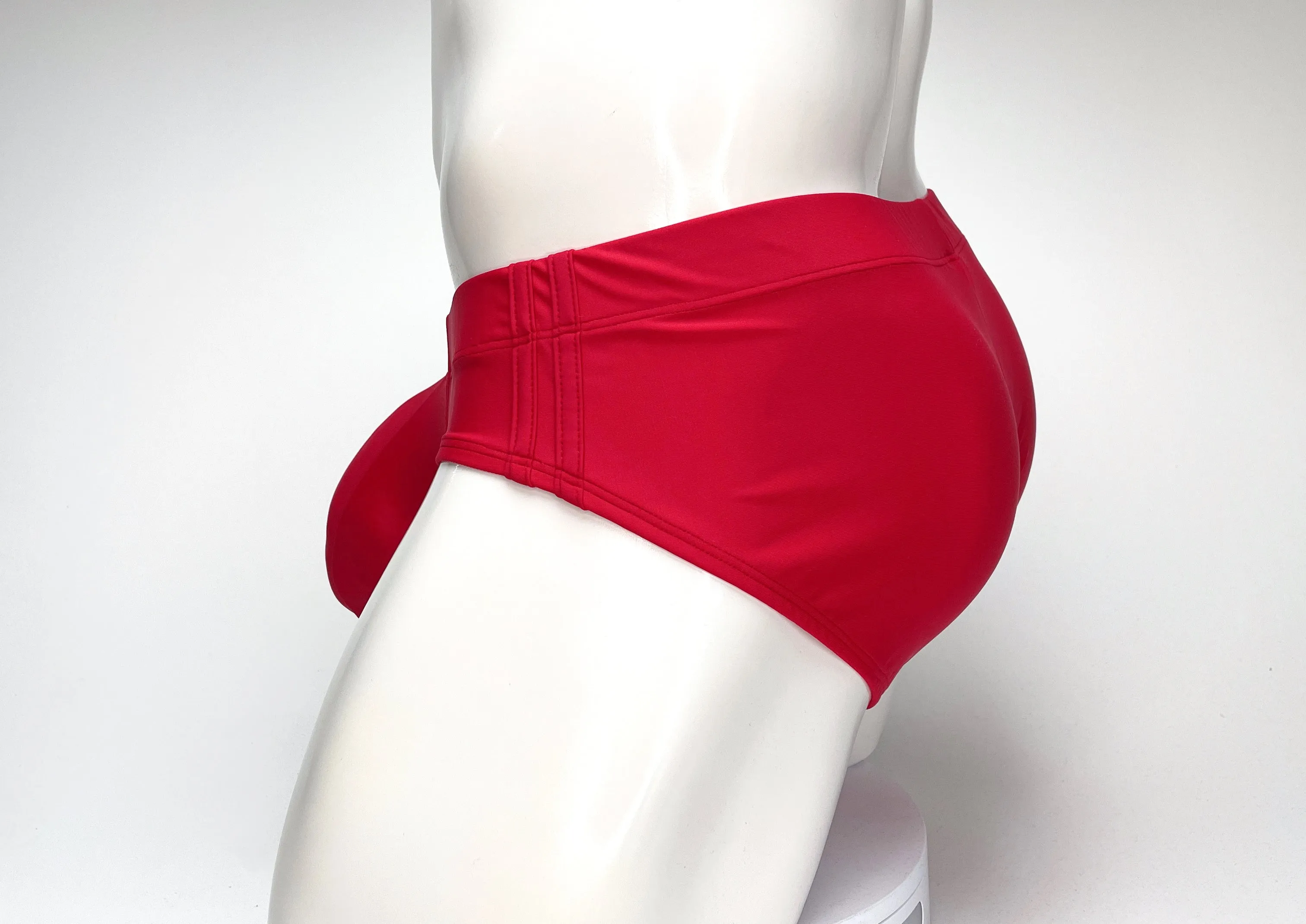 WildmanT Big Boy Pouch Swim Brief Red