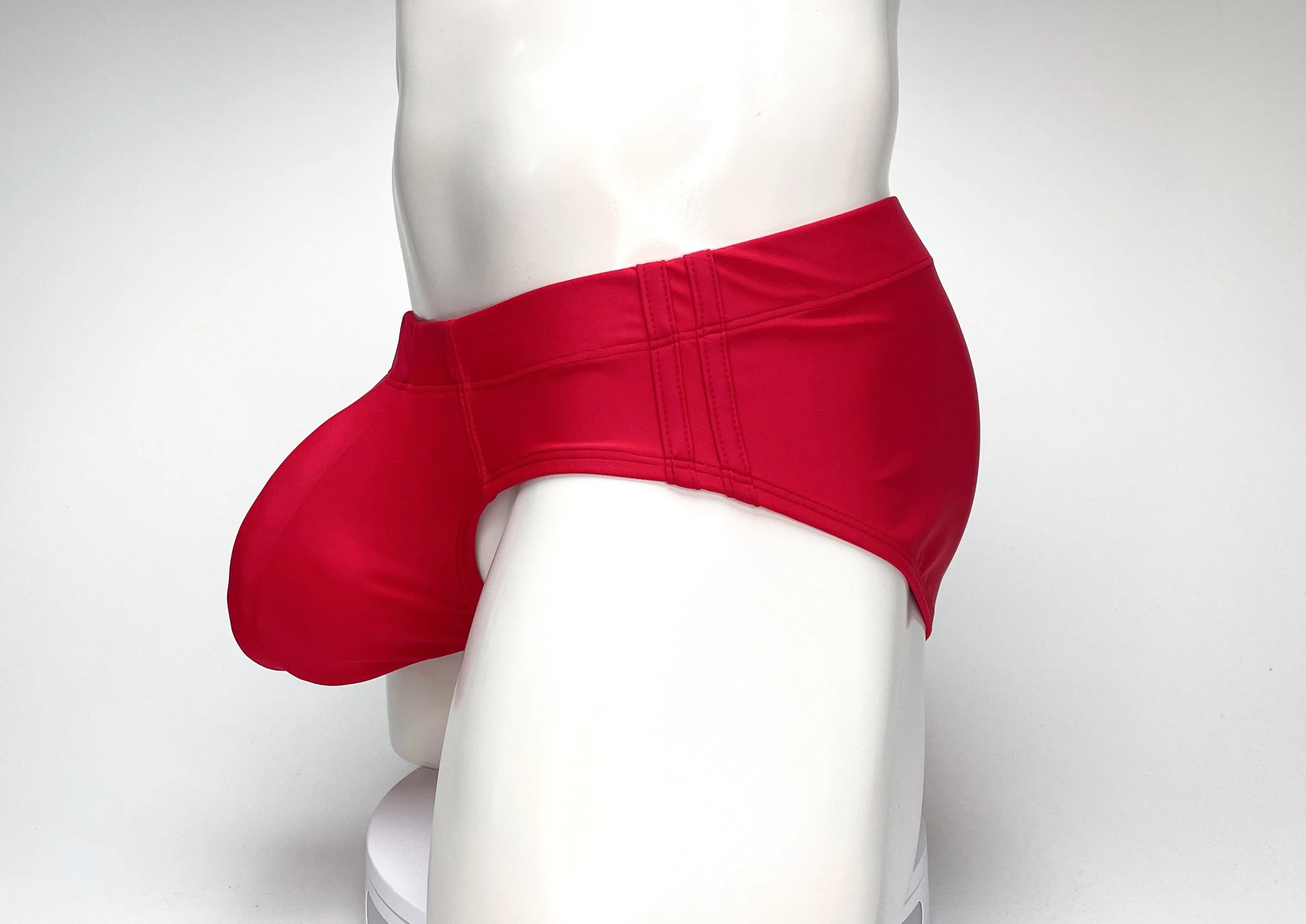 WildmanT Big Boy Pouch Swim Brief Red