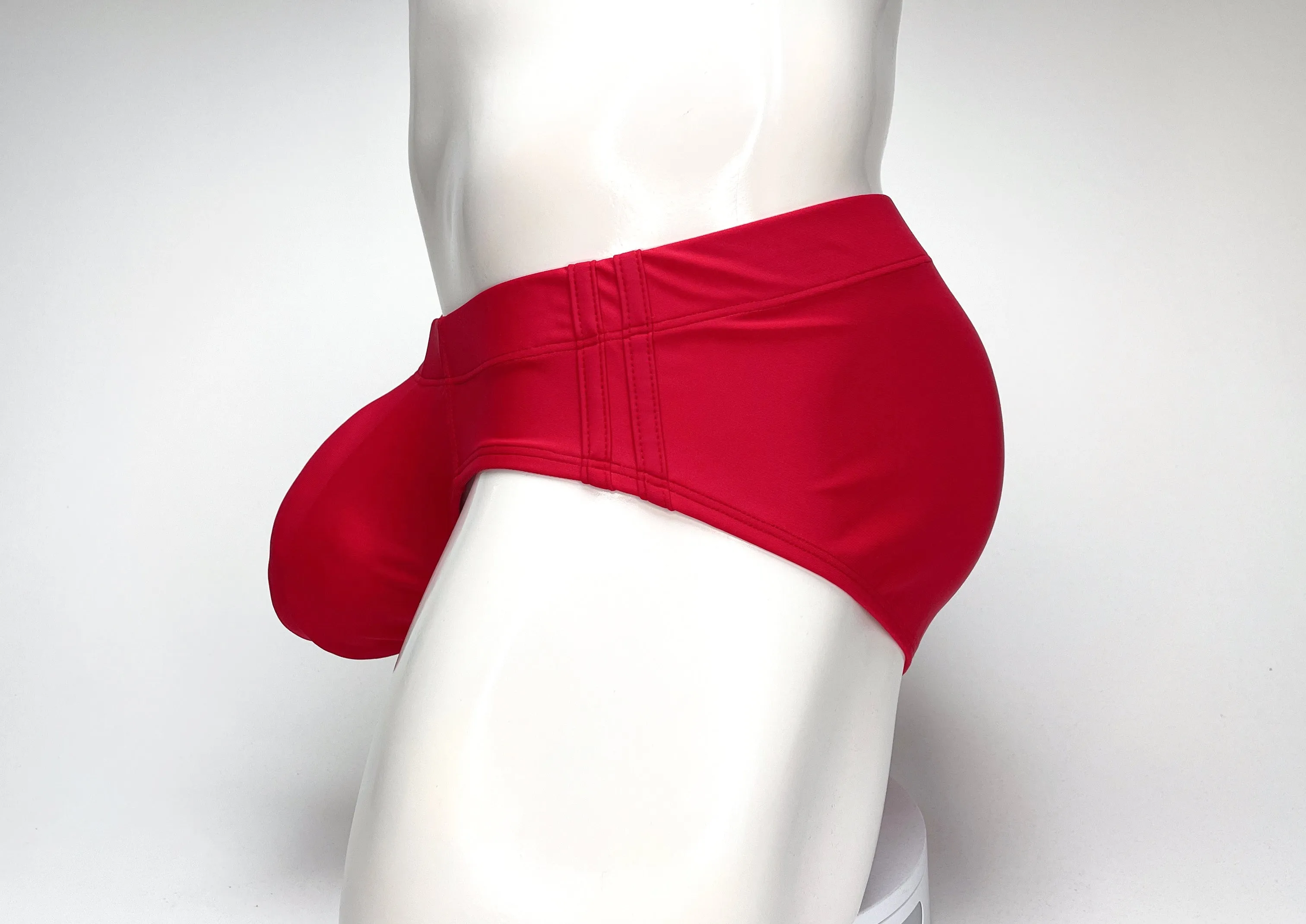 WildmanT Big Boy Pouch Swim Brief Red
