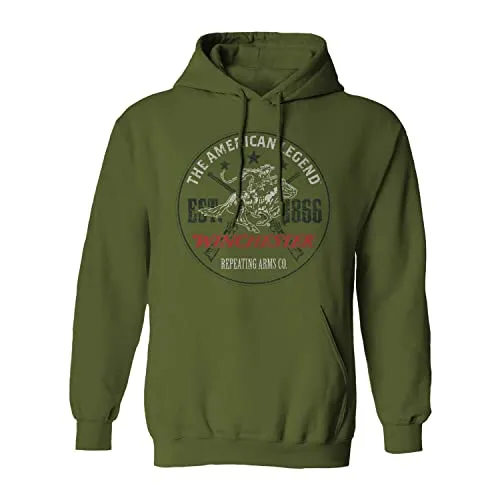 Winchester Classic - Repeating Rider Legend - Fleece Pullover Hoodie