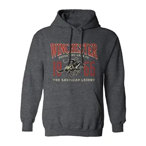Winchester Classic - Vintage 1866 Horse and Rider - Fleece Pullover Hoodie