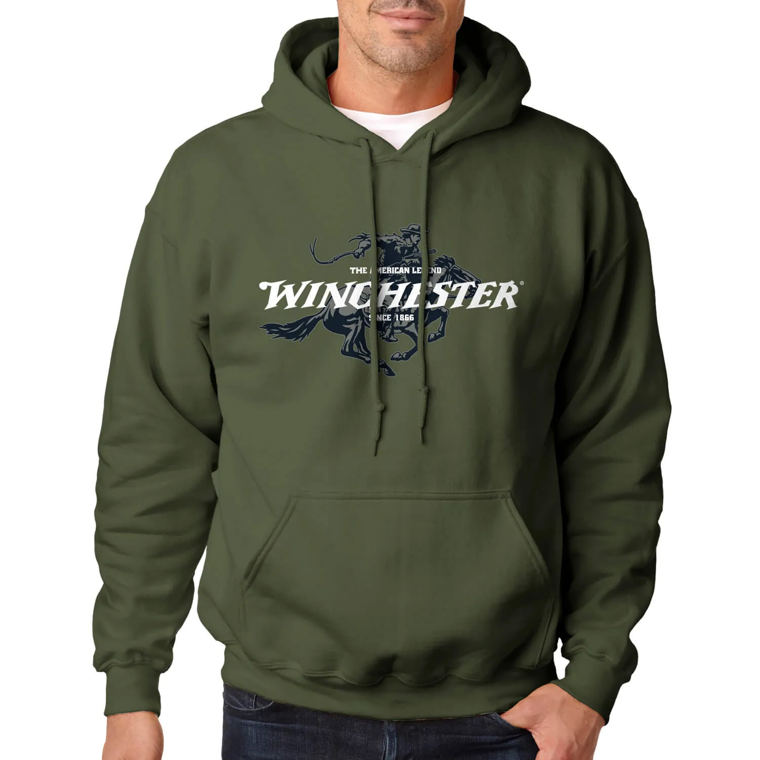 Winchester Classic - Vintage 1866 Legend -  Fleece Pullover Hoodie