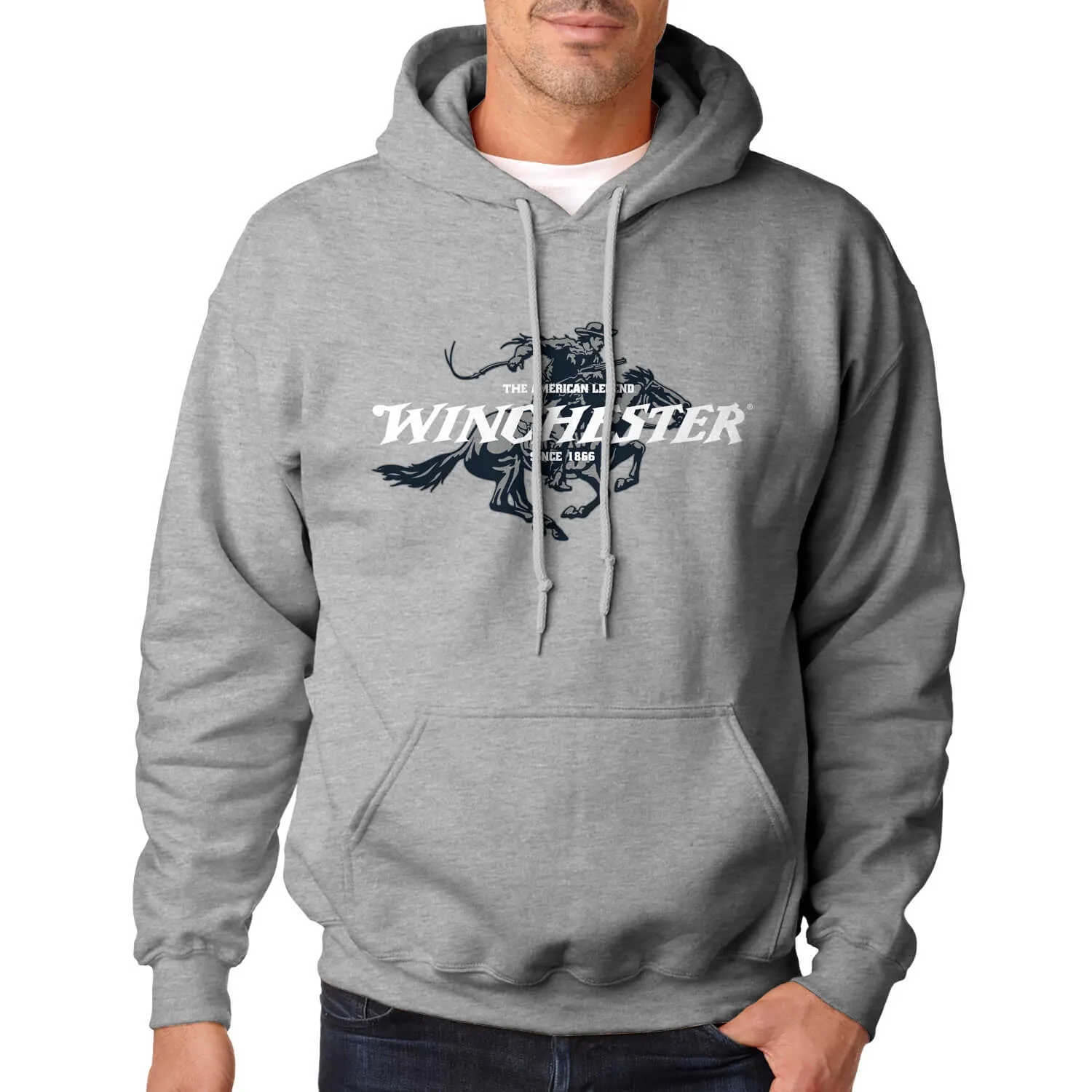 Winchester Classic - Vintage 1866 Legend -  Fleece Pullover Hoodie