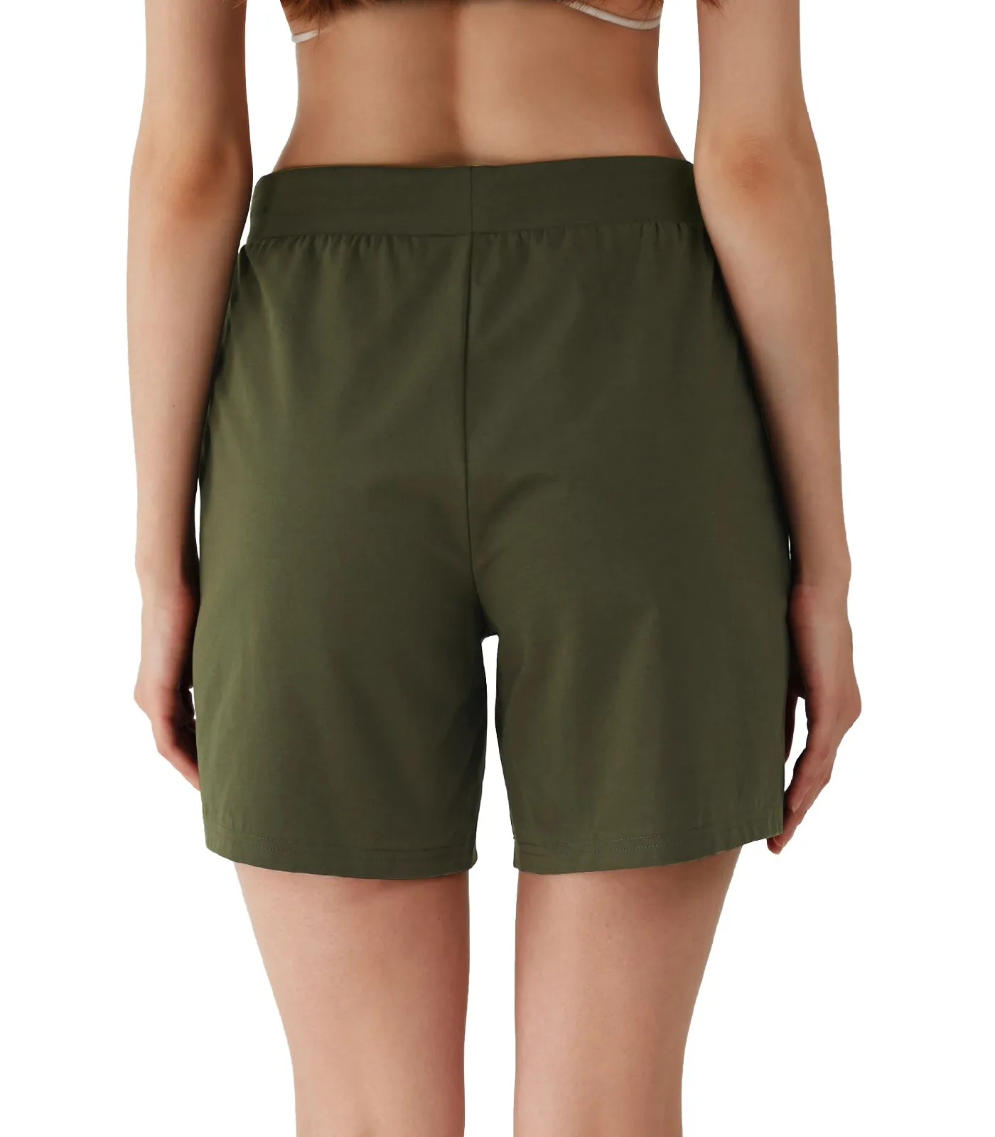 WiWi Women's Pajama Shorts Lightweight Soft Cotton Sleep Bottoms