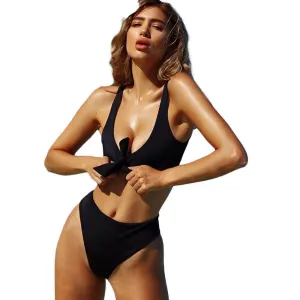 Women Sexy Push-Up Padded Bra Beach Bikini Set Swimsuit  Swimwear B025