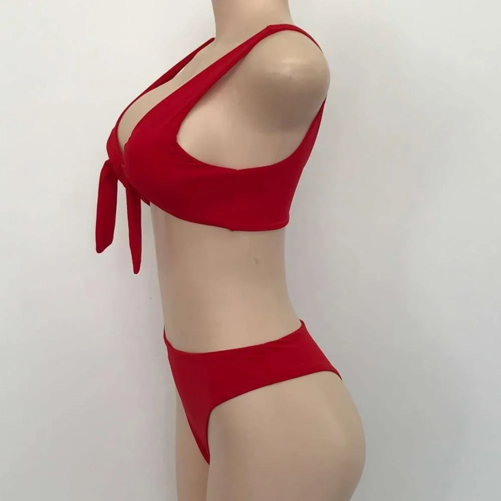 Women Sexy Push-Up Padded Bra Beach Bikini Set Swimsuit  Swimwear B025