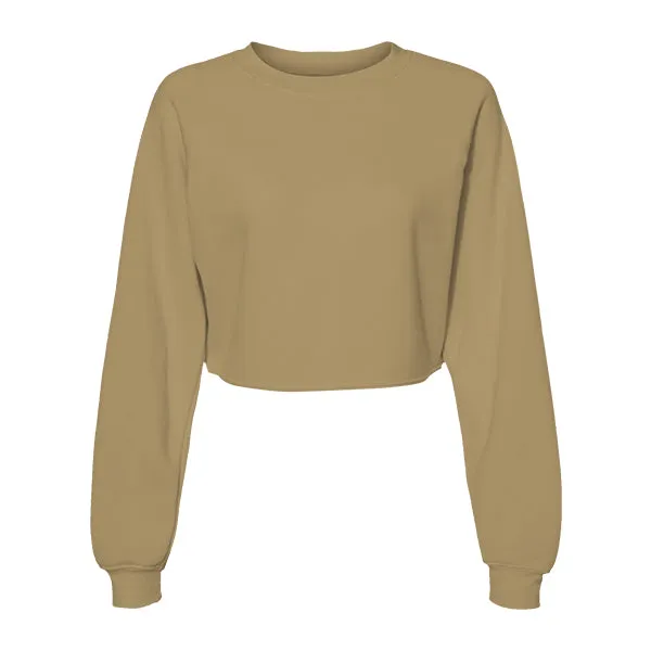Women's Crop Crewneck Sweatshirt