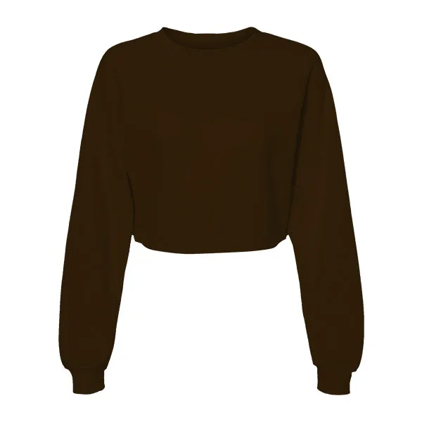 Women's Crop Crewneck Sweatshirt