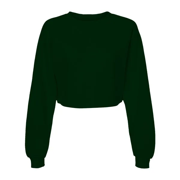 Women's Crop Crewneck Sweatshirt