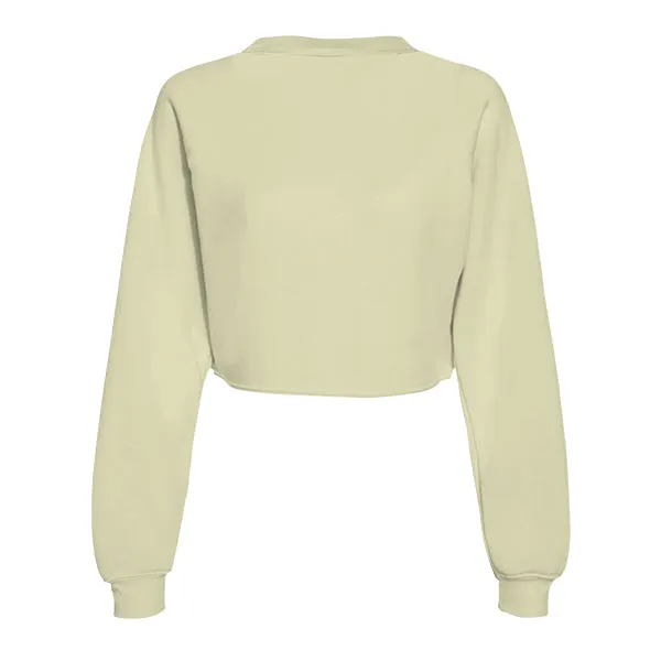 Women's Crop Crewneck Sweatshirt