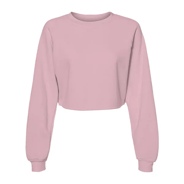 Women's Crop Crewneck Sweatshirt