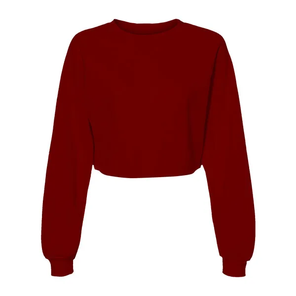 Women's Crop Crewneck Sweatshirt