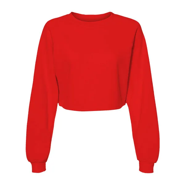 Women's Crop Crewneck Sweatshirt