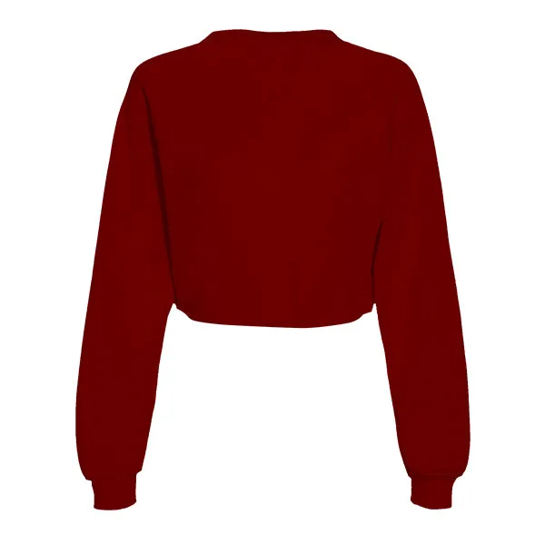 Women's Crop Crewneck Sweatshirt