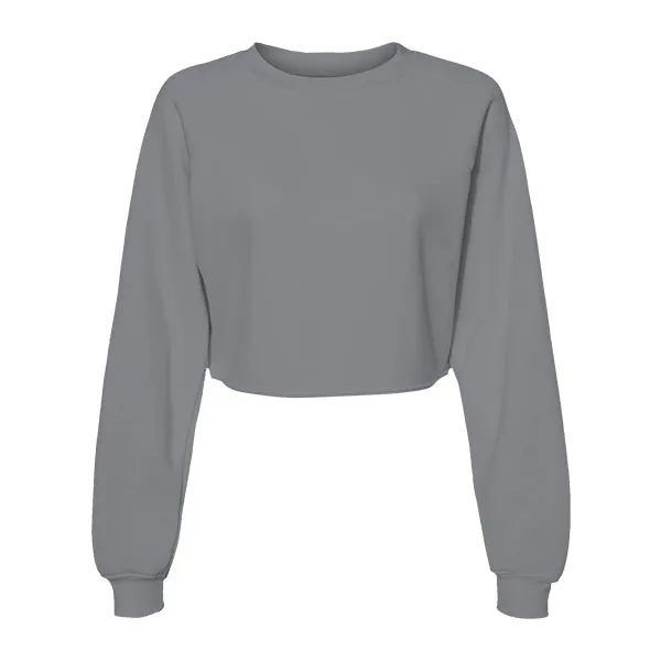 Women's Crop Crewneck Sweatshirt